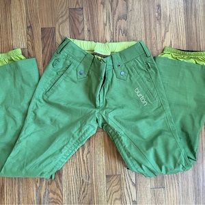Burton snow pants Small/ Medium